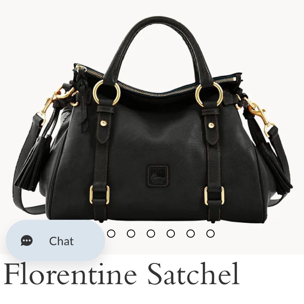 Black black mini Dooney and Bourke